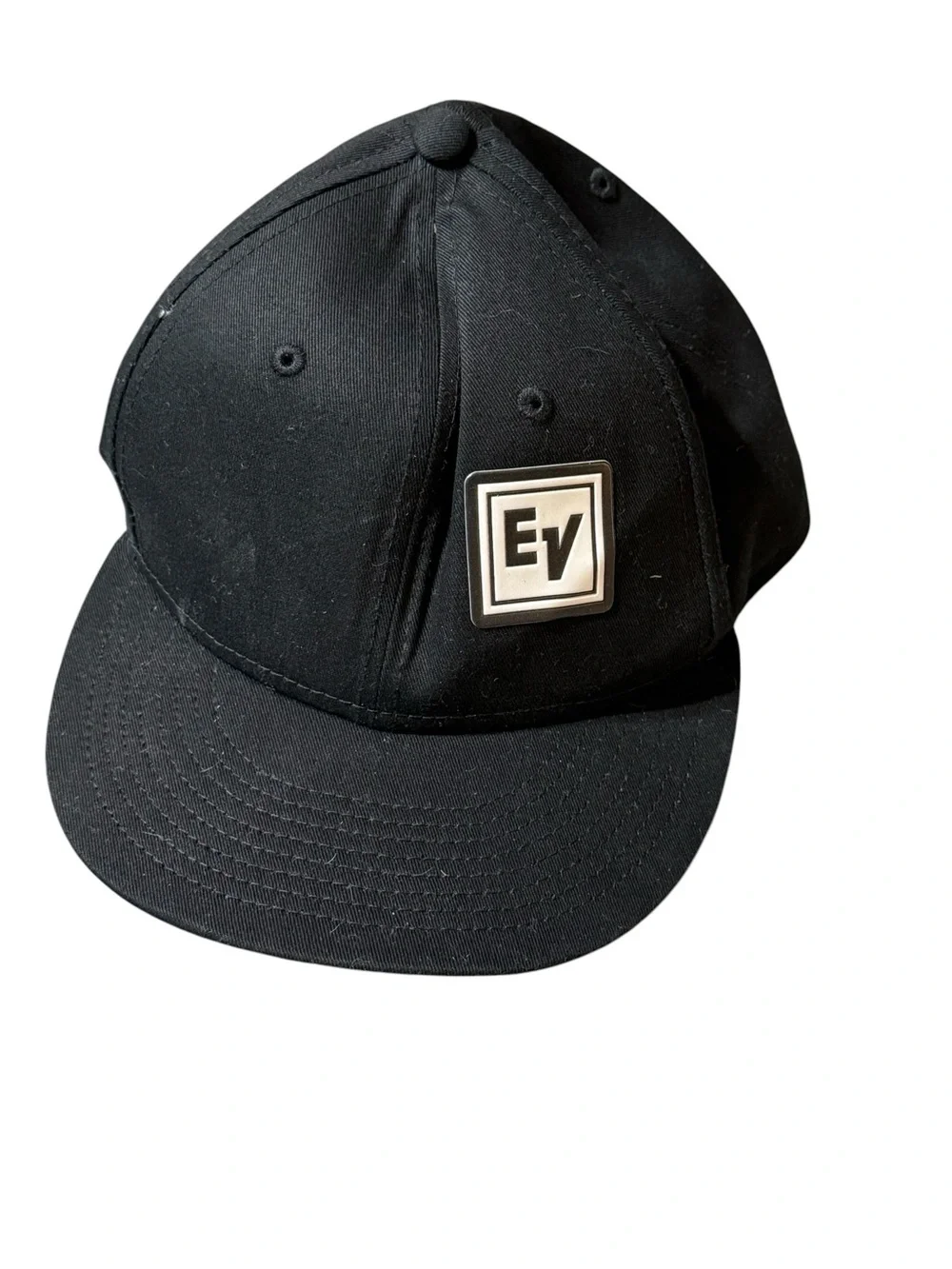 Electro-Voice EV Audio DJ Promo Flat Brim Snapback Baseball Hat Cap Black